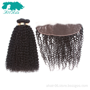 Factory Sales 13*4 Human Hair Lace Frontal Raw Virgin Human Hair